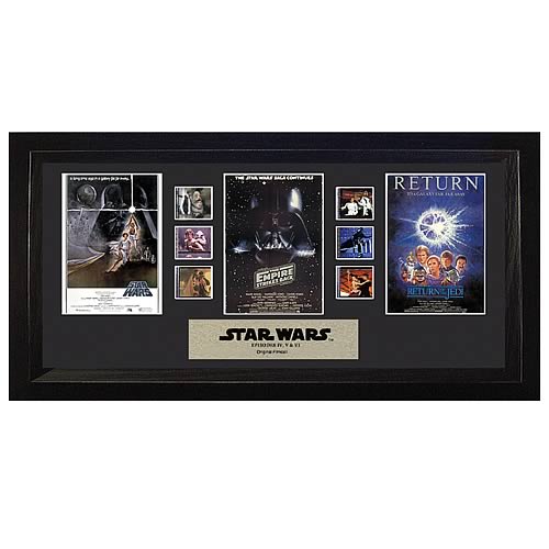 Star Wars Mixed Trilogy Special Edition Film Cell